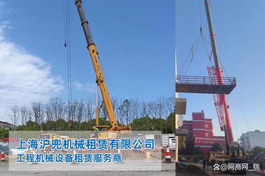 金山卫130吨吊车租赁石化设备吊装 沪兜机械租赁